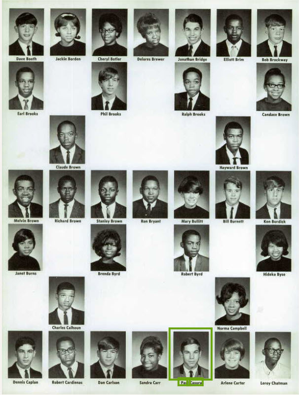 Paul at Garfield High School