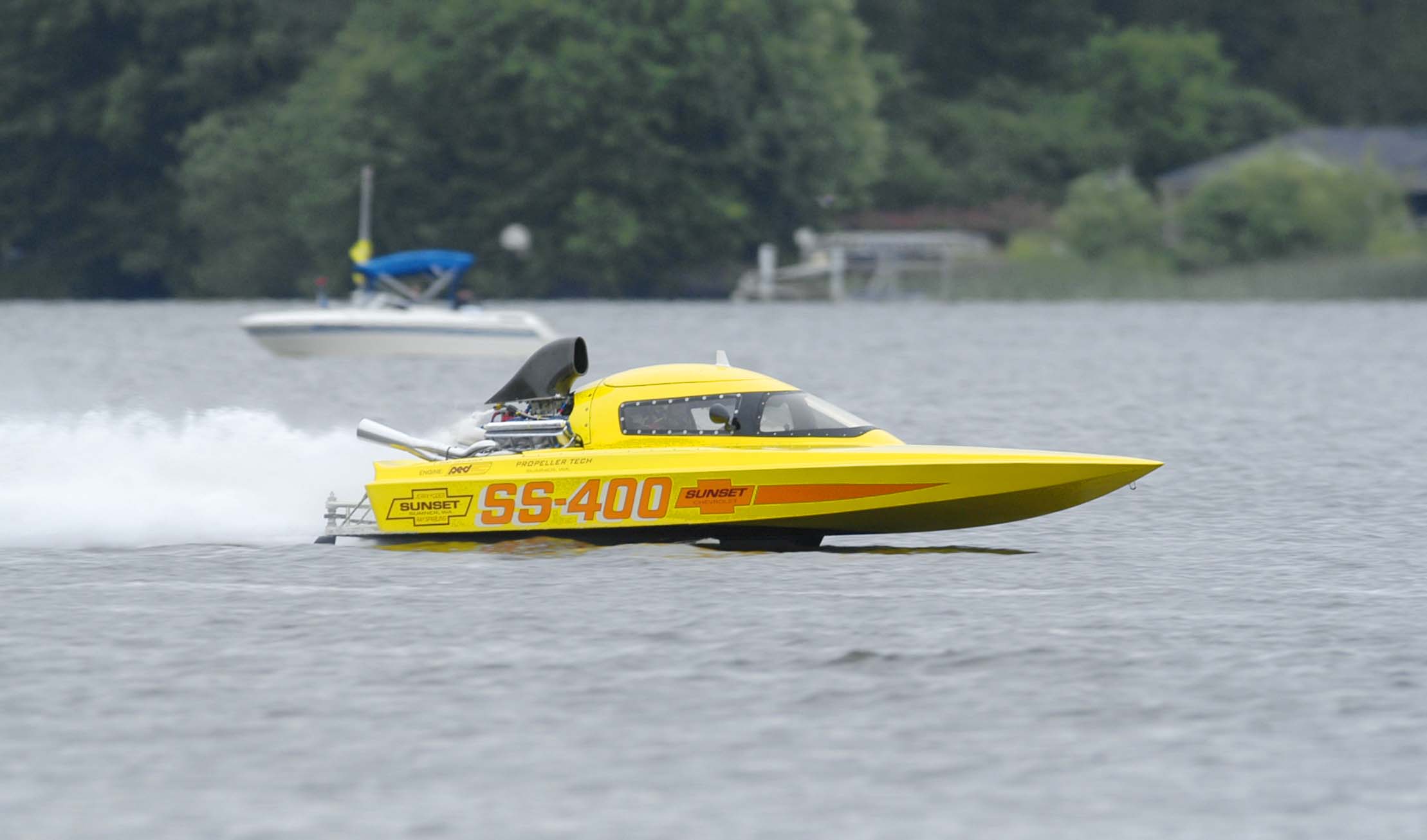 Dave Villwock driving the SS-400
